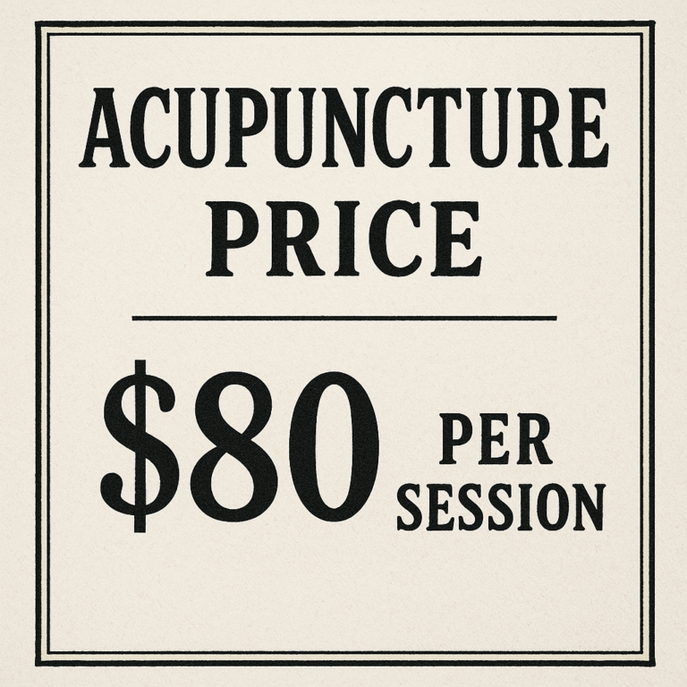 Acupuncture Price