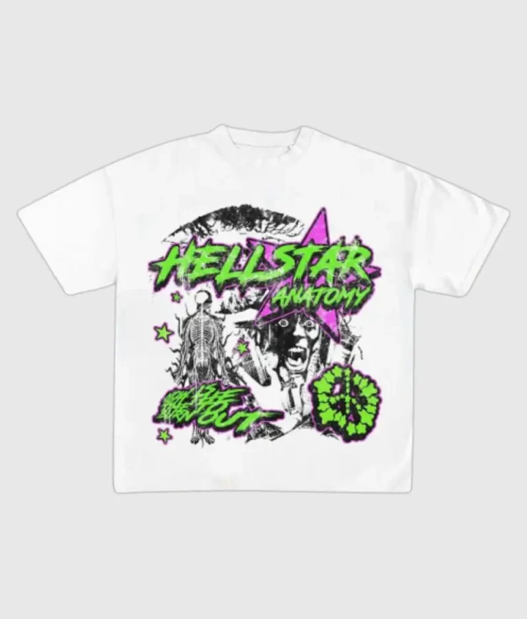 Hellstar-Anatomy-T-Shirt-White