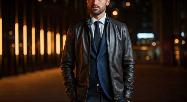 Formal Leather Jacket Men: Styling Tips for Success