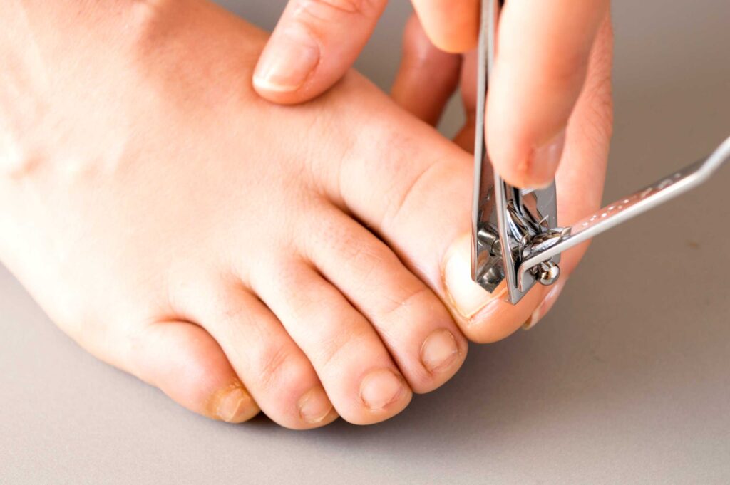 High-quality stainless steel nail scissors for ingrown toenails