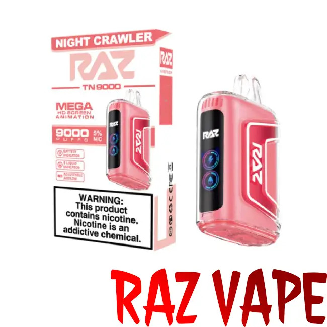 Night Crawler Raz TN 9000 Puffs