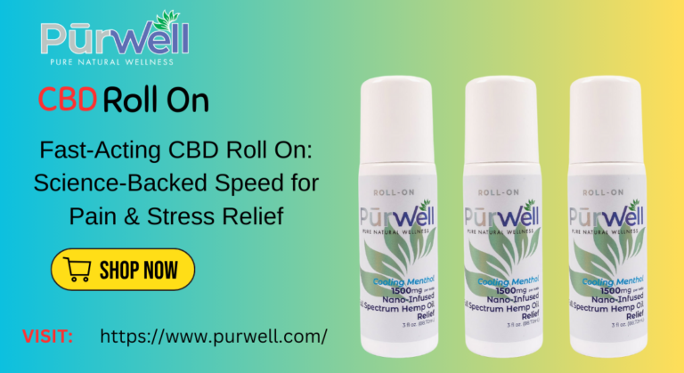 fast-acting cbd roll on