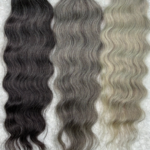 grey hair extensions