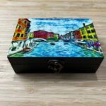 Custom printed hinged lid boxes