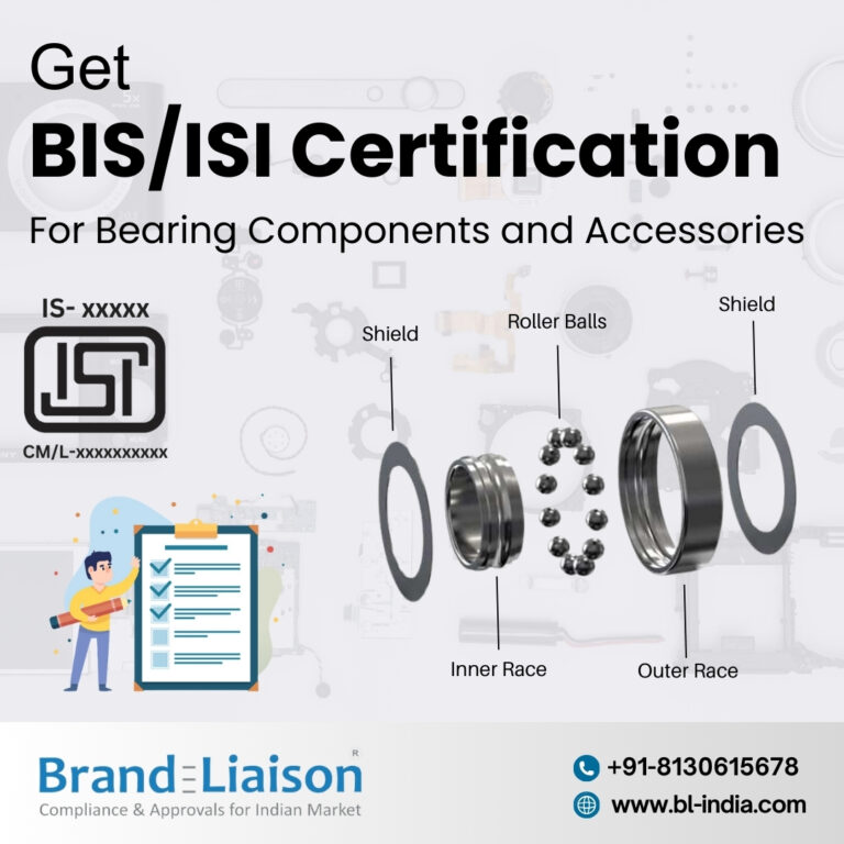 BIS Certification for Bearing Accessories in India