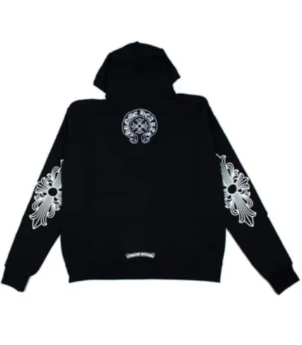 Black-Chrome-Hearts-Zip-Up-Hoodie-430x492