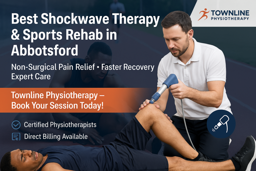 Best Shockwave Therapy & Sports Injury Rehab in Abbotsford |
