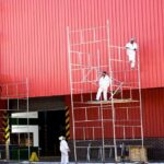 Commercial painting in Magog