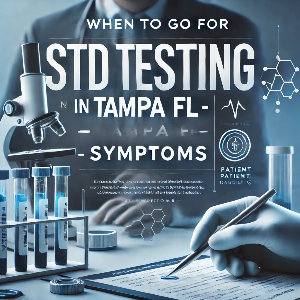 When to Go For STD Testing in Tampa FL – Symptoms