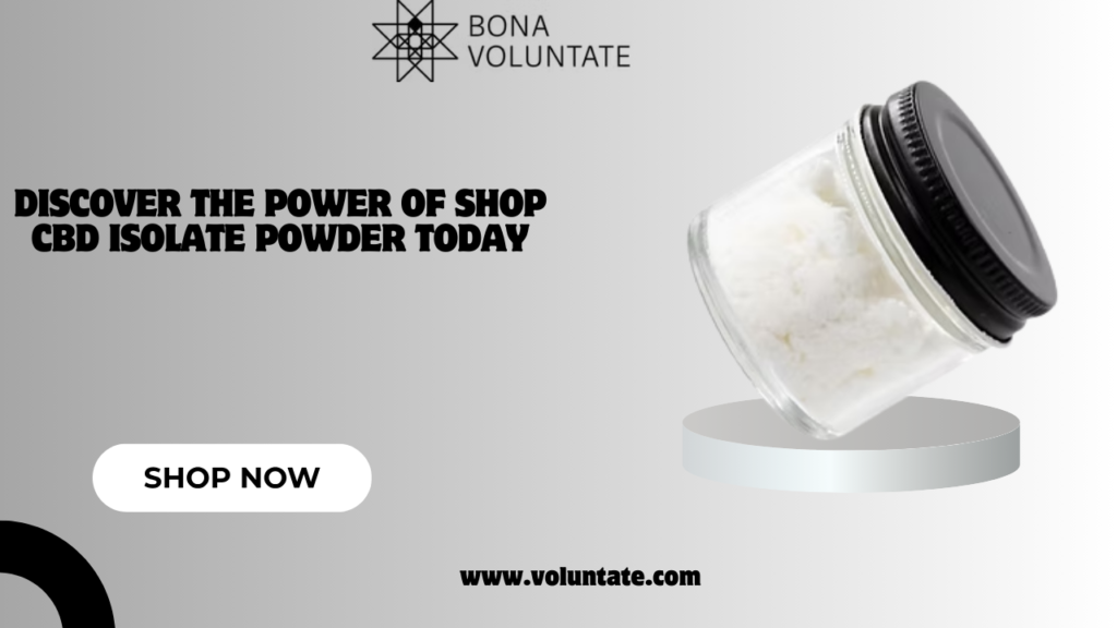 Shop CBD isolate powder