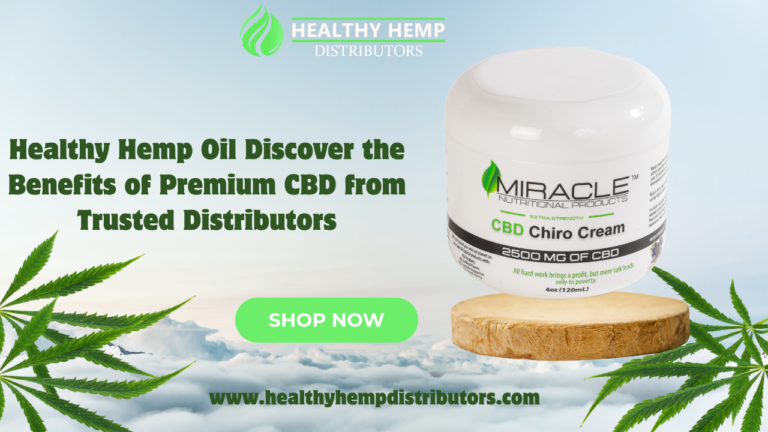 Healthy hemp oil