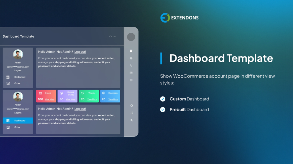 WooCommerce Customize My Account Page