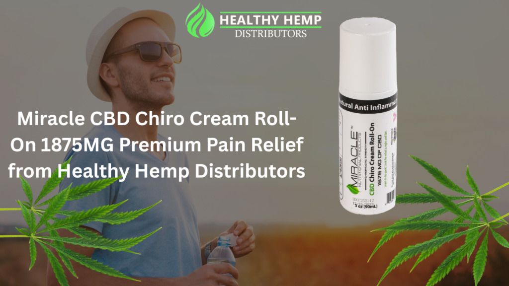 Miracle CBD Chiro Cream Roll-On 1875MG
