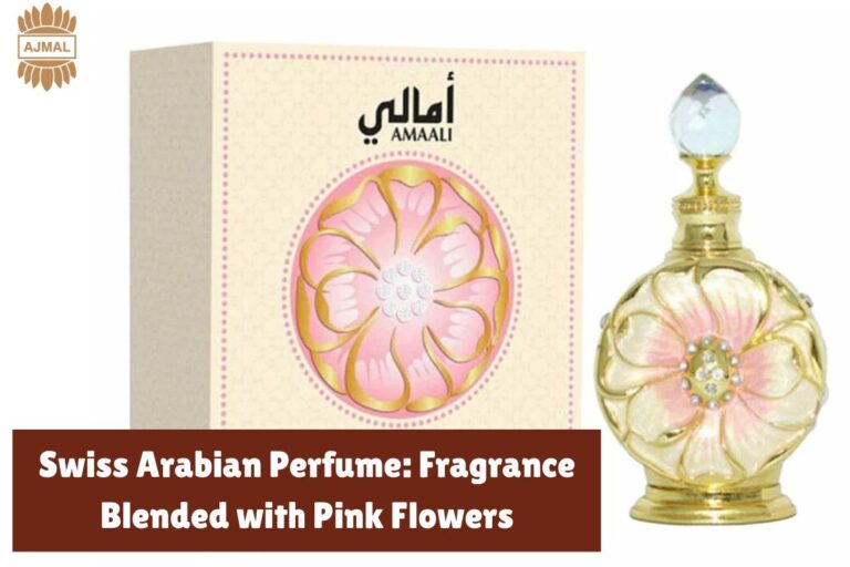 Swiss Arabian Perfume: Fragrance Blended with Pink Flowers