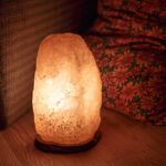 Pink himalayan salt lamp