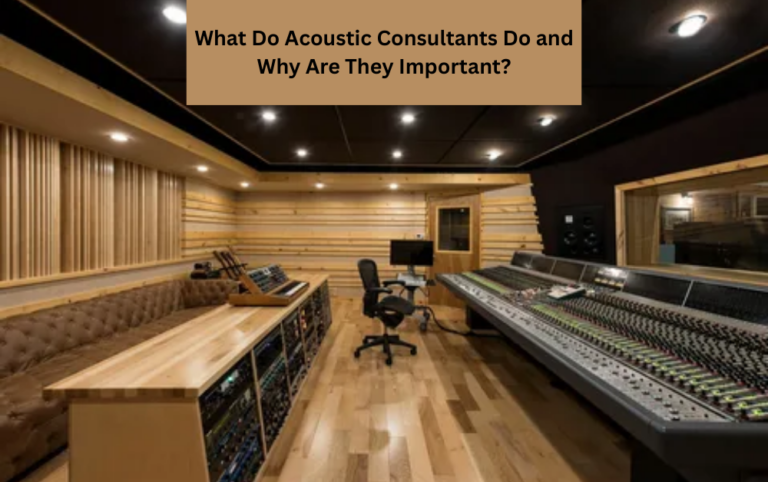What Do Acoustic Consultants Do and Why Are They Important