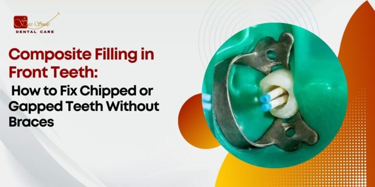 composite filling in front teeth