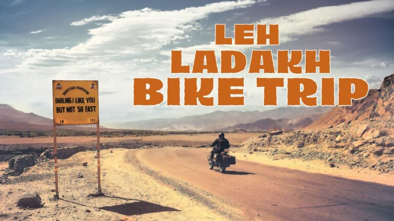bike trip to Leh Ladakh