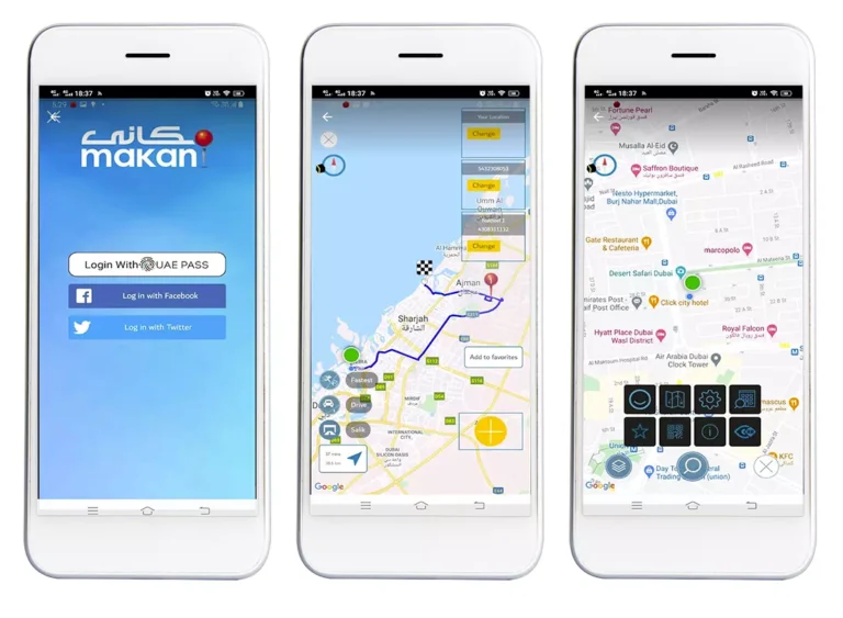 navigate app dubai