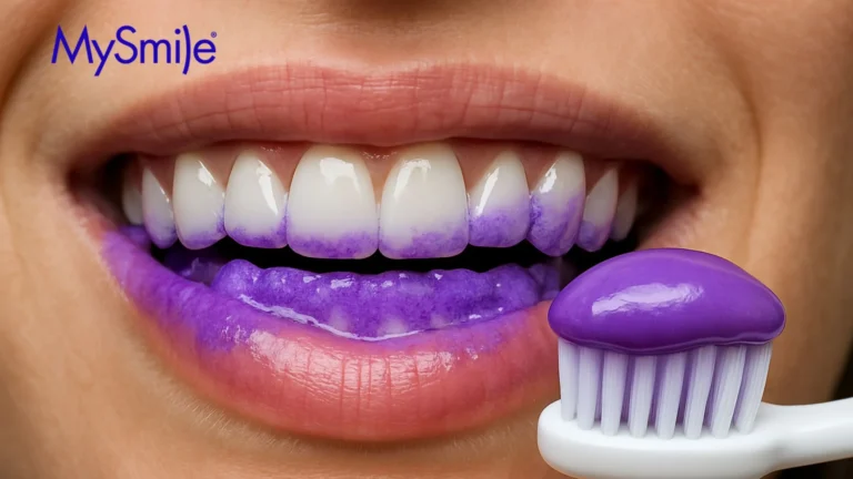 Purple Toothpaste
