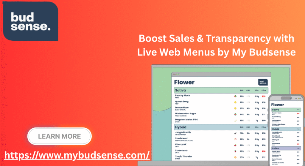 Live Web Menus