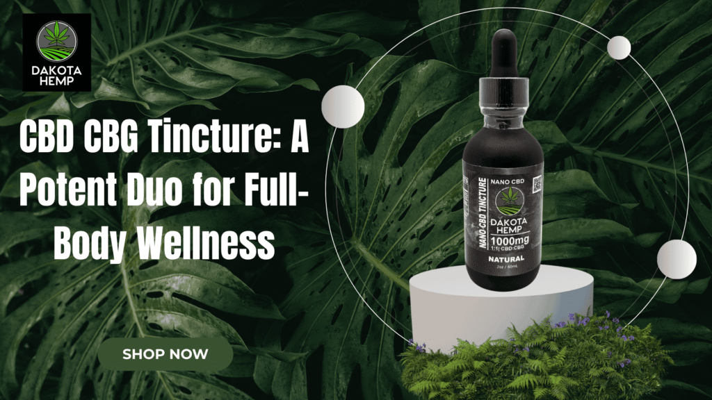 CBD CBG Tincture