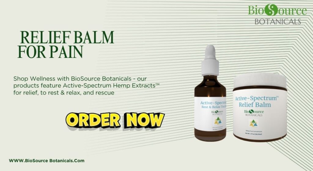 relief balm for pain