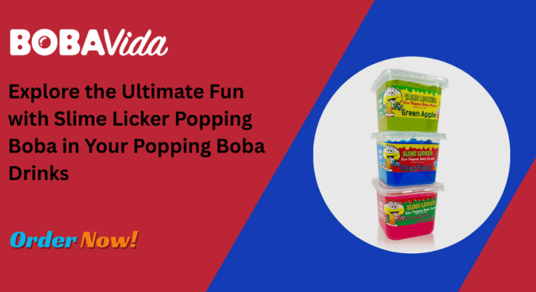 Slime Licker Popping Boba