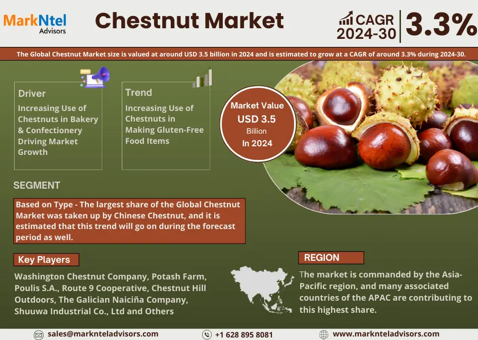 Global Chestnut Market Research Report Forecast (2024-2030)