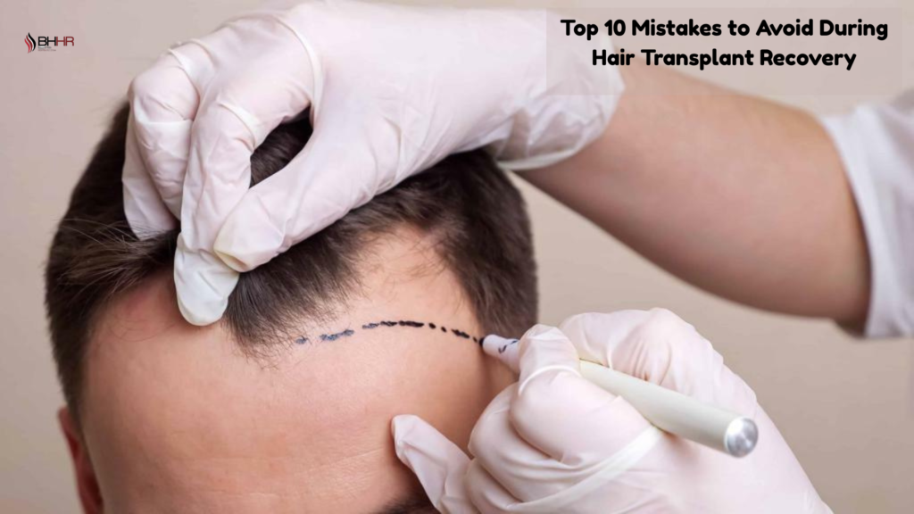 Hair transplant recovery