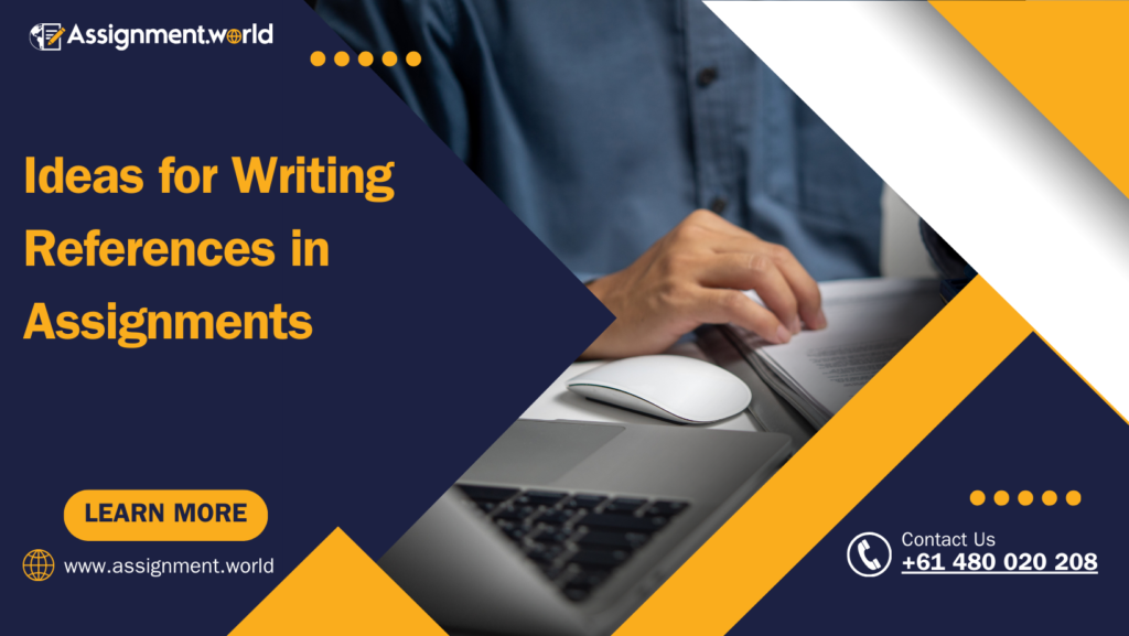 Writing References in Assignments