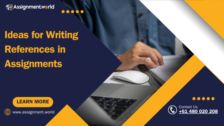 Writing References in Assignments