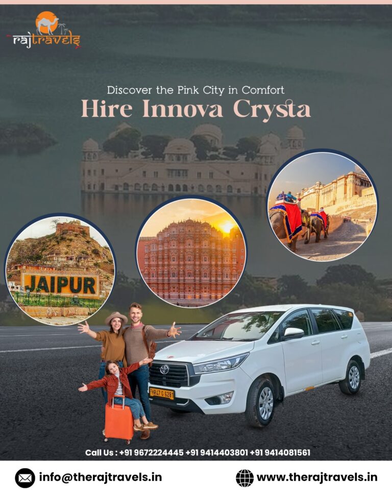 Innova Crysta hire Jaipur