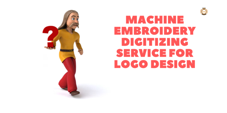 Machine Embroidery Digitizing Service for Logo Design