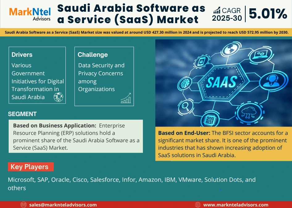 Saudi Arabia Software as a Service (SaaS) Market Research Report Forecast (2025-2030)