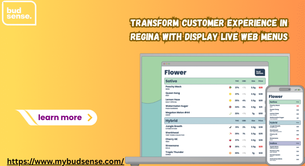 Display Live Web Menus