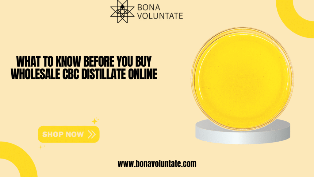 wholesale CBC distillate