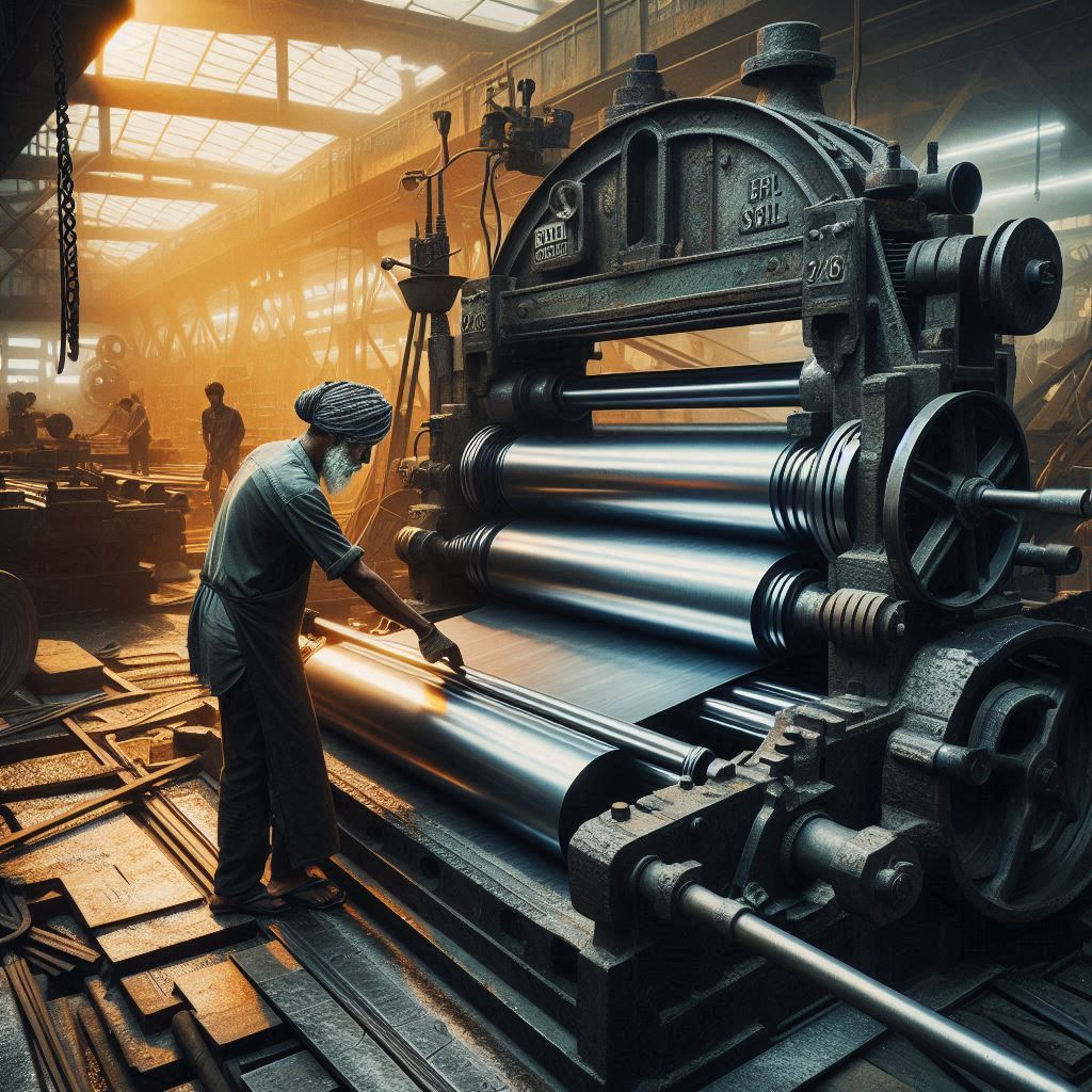 Steel plate rolling machine india