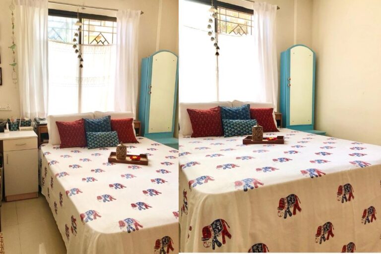elephant print bedsheet