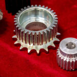 Assorted metal gears