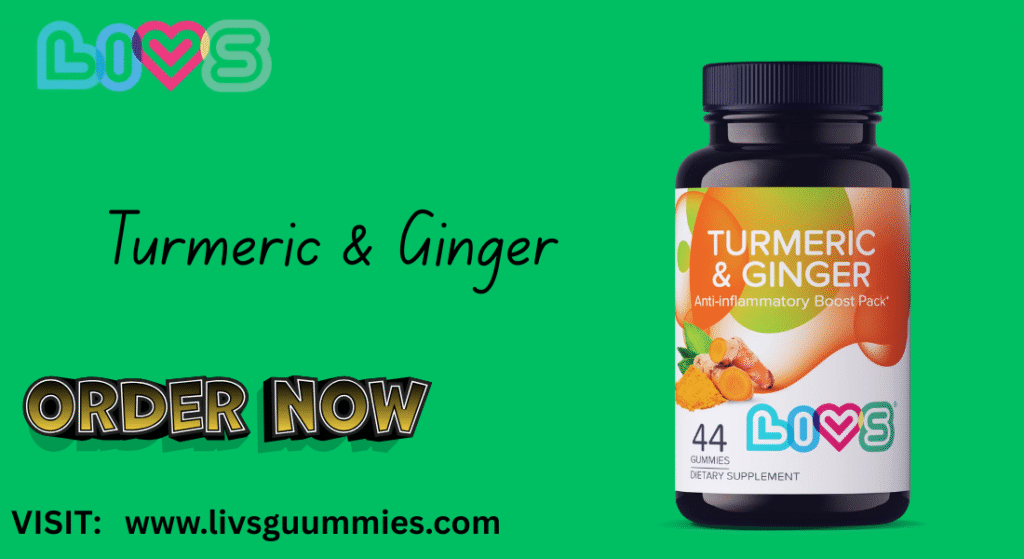 Turmeric and Ginger Gummies