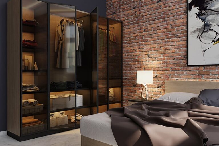 modern wardrobe