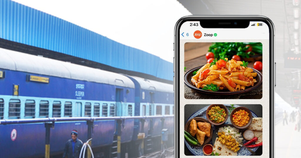 khana order in train