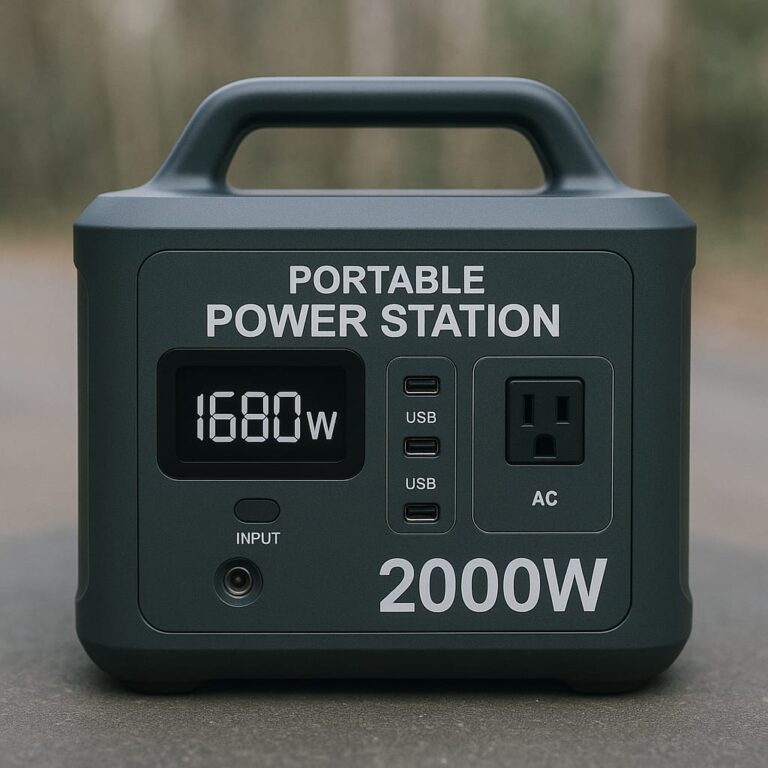 Portable Power Station 2000W