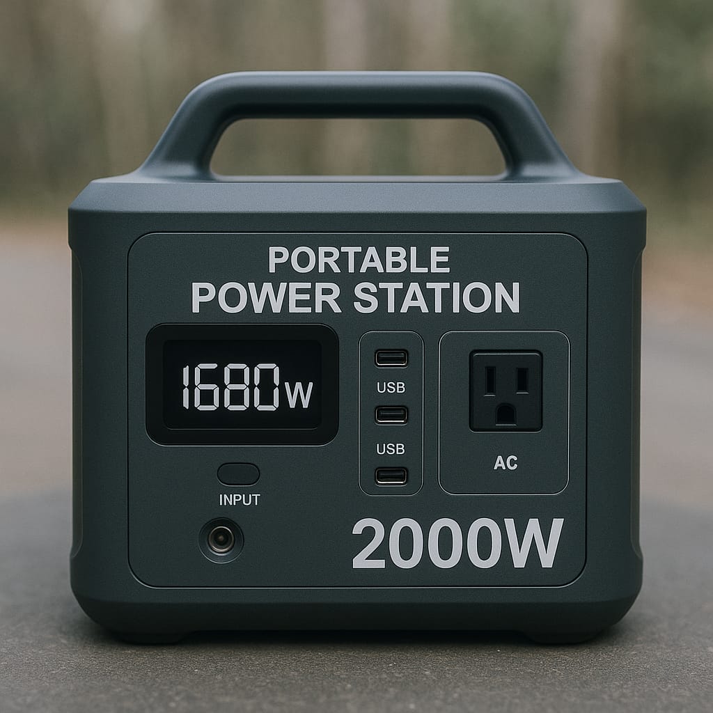 Portable Power Station 2000W