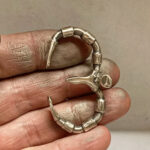 men's double finger ring