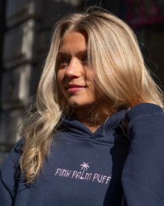 Pink Palm Puff