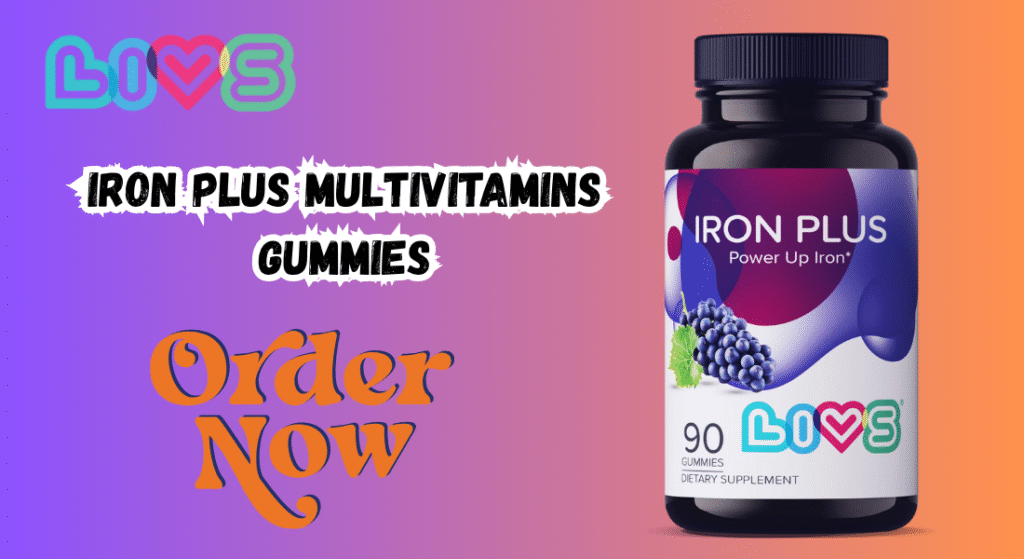 Vegan Iron Gummies for Adults