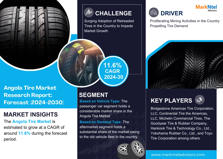 Angola Tire Market Research Report Forecast (2024-2030)