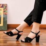 Black Block Heels